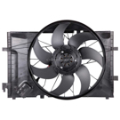 2007 Mercedes Benz C230 Cooling Fan Assembly 1