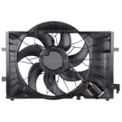 2007 Mercedes Benz C230 Cooling Fan Assembly 2