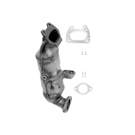 2017 Dodge ProMaster 2500 Catalytic Converter w/ Exhaust Manifold 1