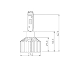 1995 Subaru SVX Headlight Bulb 4