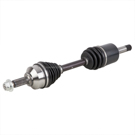 2012 Ford Flex Drive Axle Front 1