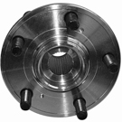 2012 Acura MDX Wheel Hub Assembly 5