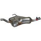 2000 Saab 9-3 Exhaust Muffler Assembly 1