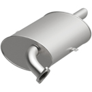 2000 Toyota Corolla Exhaust Muffler Assembly 1