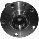 2007 Audi A6 Wheel Hub Assembly 3