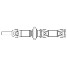1981 Toyota Celica Driveshaft 1