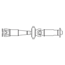 1994 Toyota Supra Driveshaft 1