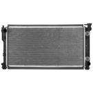 2000 Mazda 626 Radiator 1