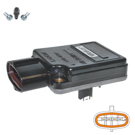 BuyAutoParts Ford Mass Air Flow Sensor Probe 49-20097AN