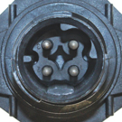 1994 Bmw 740iL Mass Air Flow Sensor Probe 3