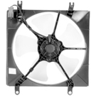 1998 Honda Prelude Cooling Fan Assembly 1
