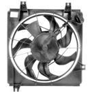 2000 Kia Sephia Cooling Fan Assembly 1