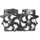 2003 Ford Escape Auxiliary Engine Cooling Fan Assembly 1