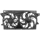 2004 Ford Freestar Auxiliary Engine Cooling Fan Assembly 1