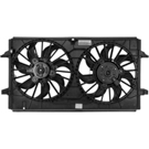 2008 Pontiac G6 Auxiliary Engine Cooling Fan Assembly 1