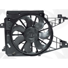 2007 Chevrolet Corvette Cooling Fan Assembly 1