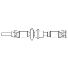1995 Mazda MPV Driveshaft 1