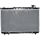 2003 Hyundai Santa Fe Radiator 1