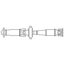 1992 Bmw 318i Driveshaft 1