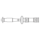 1992 Bmw 325is Driveshaft 1