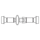 2003 Land Rover Range Rover Driveshaft 1