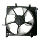 2007 Honda Fit Cooling Fan Assembly 1