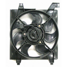 2007 Hyundai Accent Cooling Fan Assembly 1