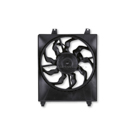 2007 Hyundai Santa Fe Cooling Fan Assembly 1