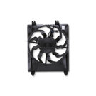 2007 Hyundai Santa Fe Cooling Fan Assembly 2