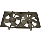 2005 Nissan Altima Auxiliary Engine Cooling Fan Assembly 2