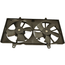 2007 Nissan Maxima Auxiliary Engine Cooling Fan Assembly 2