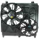 2003 Kia Sorento Cooling Fan Assembly 1