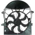 2007 Jeep Commander Cooling Fan Assembly 1