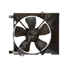 2007 Chevrolet Aveo Cooling Fan Assembly 1