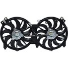 2017 Nissan Maxima Cooling Fan Assembly 1