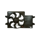 2011 Ford Focus Cooling Fan Assembly 1