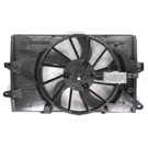 2008 Ford Taurus X Cooling Fan Assembly 1