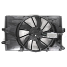 2009 Mercury Sable Cooling Fan Assembly 1