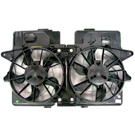 2007 Mercury Mariner Cooling Fan Assembly 1