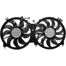2009 Nissan Murano Cooling Fan Assembly 1