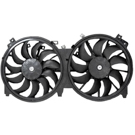 2011 Nissan Maxima Cooling Fan Assembly 1