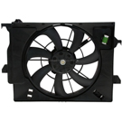 2013 Hyundai Accent Cooling Fan Assembly 1