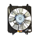 2007 Honda Civic Cooling Fan Assembly 1