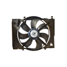2004 Chrysler Crossfire Cooling Fan Assembly 1