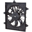 2003 Chrysler PT Cruiser Cooling Fan Assembly 2