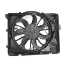 2012 Bmw 128i Cooling Fan Assembly 1