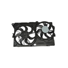 2017 Ford Taurus Cooling Fan Assembly 1
