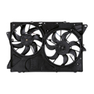 2012 Ford Flex Cooling Fan Assembly 1