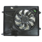 2017 Chevrolet Trax Cooling Fan Assembly 1