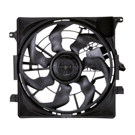 2017 Hyundai Tucson Cooling Fan Assembly 1